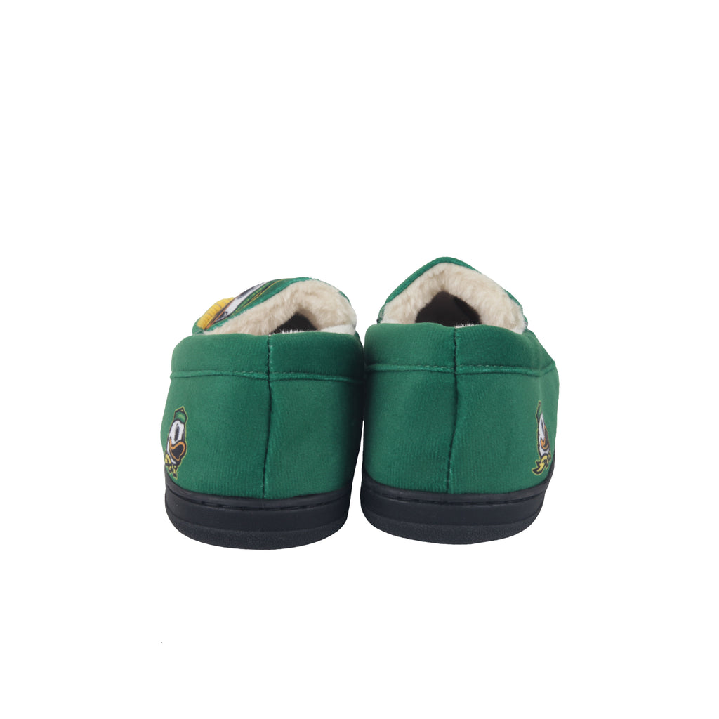 OREGON DUCKS MEN'S COLOR BLOCK MOCCASINS