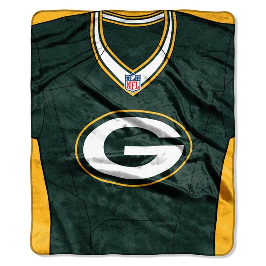 GREEN BAY PACKERS SIGNATURE 50"X60" RASCHEL THROW BLANKET