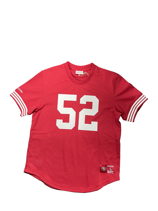 JERSEY DE MALLA CON NOMBRE Y NÚMERO DE PATRICK WILLIS PARA HOMBRE