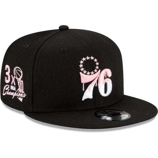 PHILADELPHIA 76ERS TEAM DRIP 9FIFTY SNAPBACK