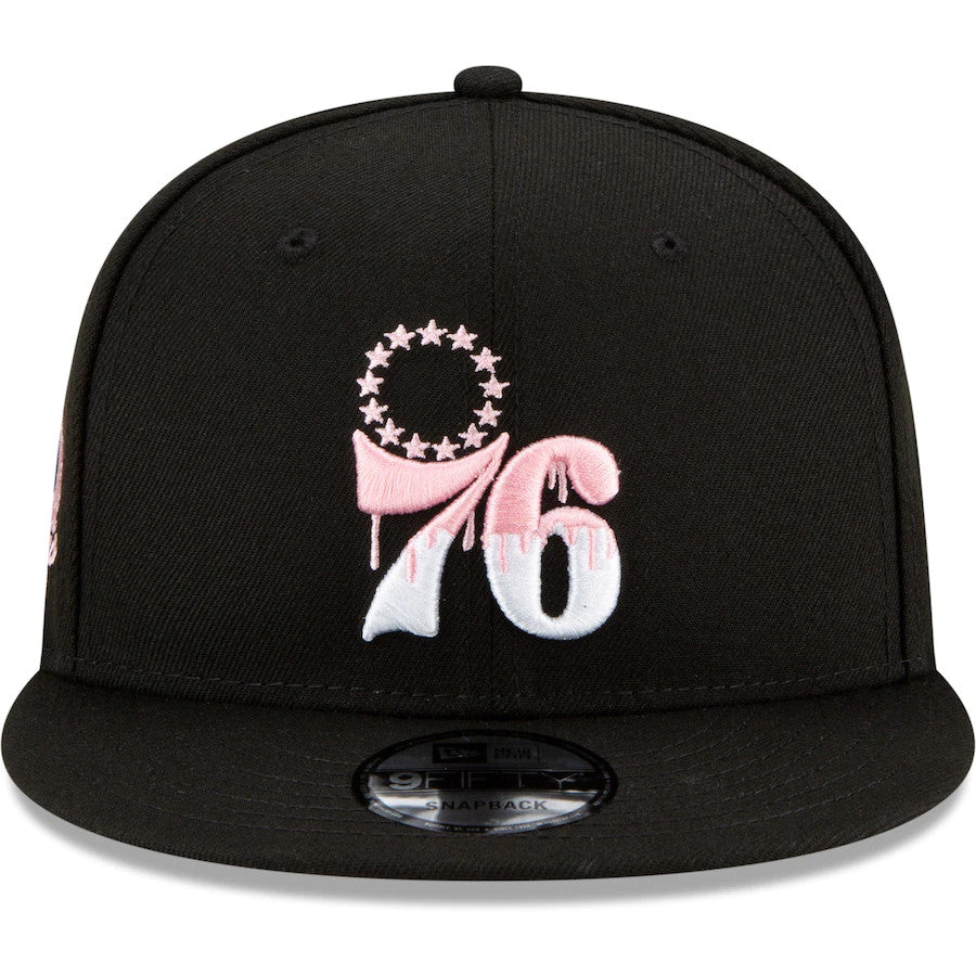 PHILADELPHIA 76ERS TEAM DRIP 9FIFTY SNAPBACK
