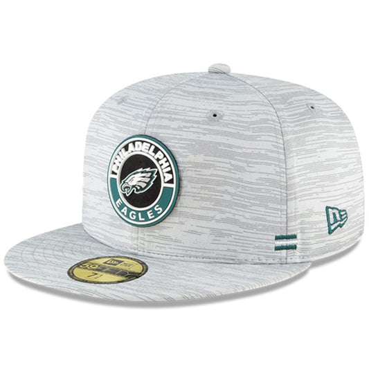 PHILADELPHIA EAGLES 2020 LÍNEA LATERAL 59FIFTY AJUSTADO