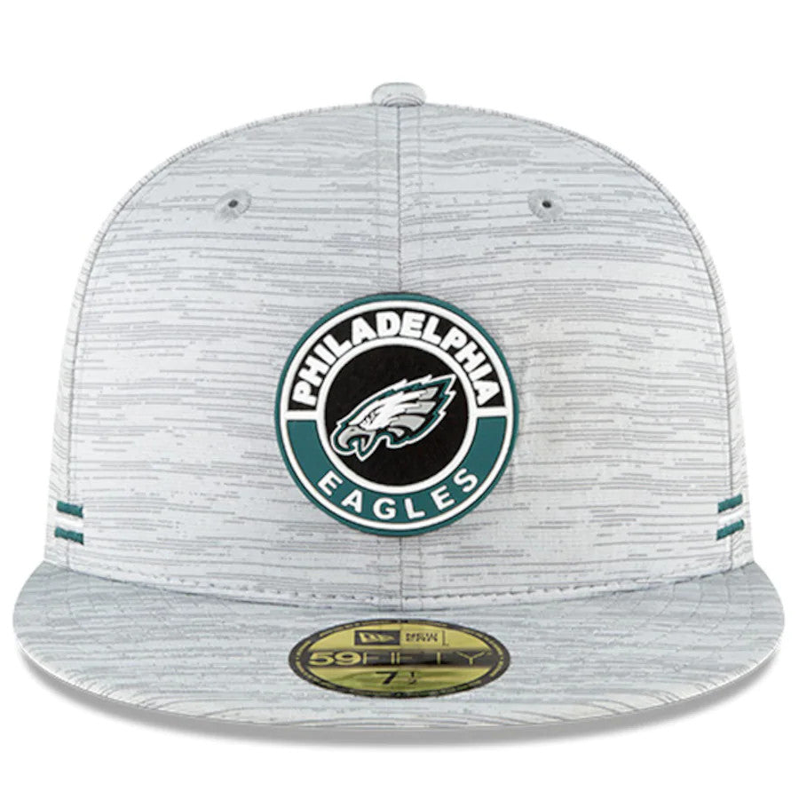 PHILADELPHIA EAGLES 2020 LÍNEA LATERAL 59FIFTY AJUSTADO