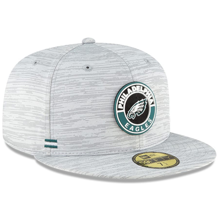 PHILADELPHIA EAGLES 2020 LÍNEA LATERAL 59FIFTY AJUSTADO