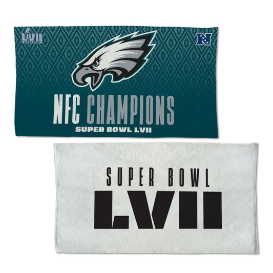 PHILADELPHIA EAGLES 2022 NFC CONFERENCE CHAMPIONS LOCKER ROOM TOWEL