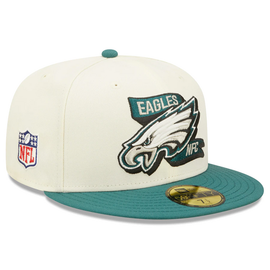 PHILADELPHIA EAGLES 2022 SIDELINE 59FIFTY FITTED HAT