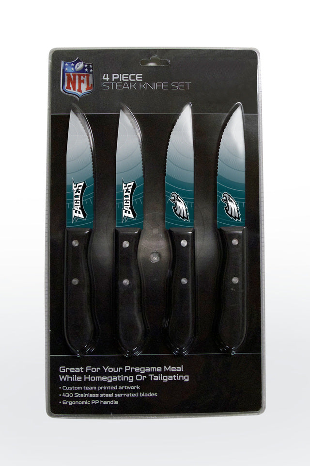 JUEGO DE CUCHILLOS PHILADELPHIA EAGLES 4PK