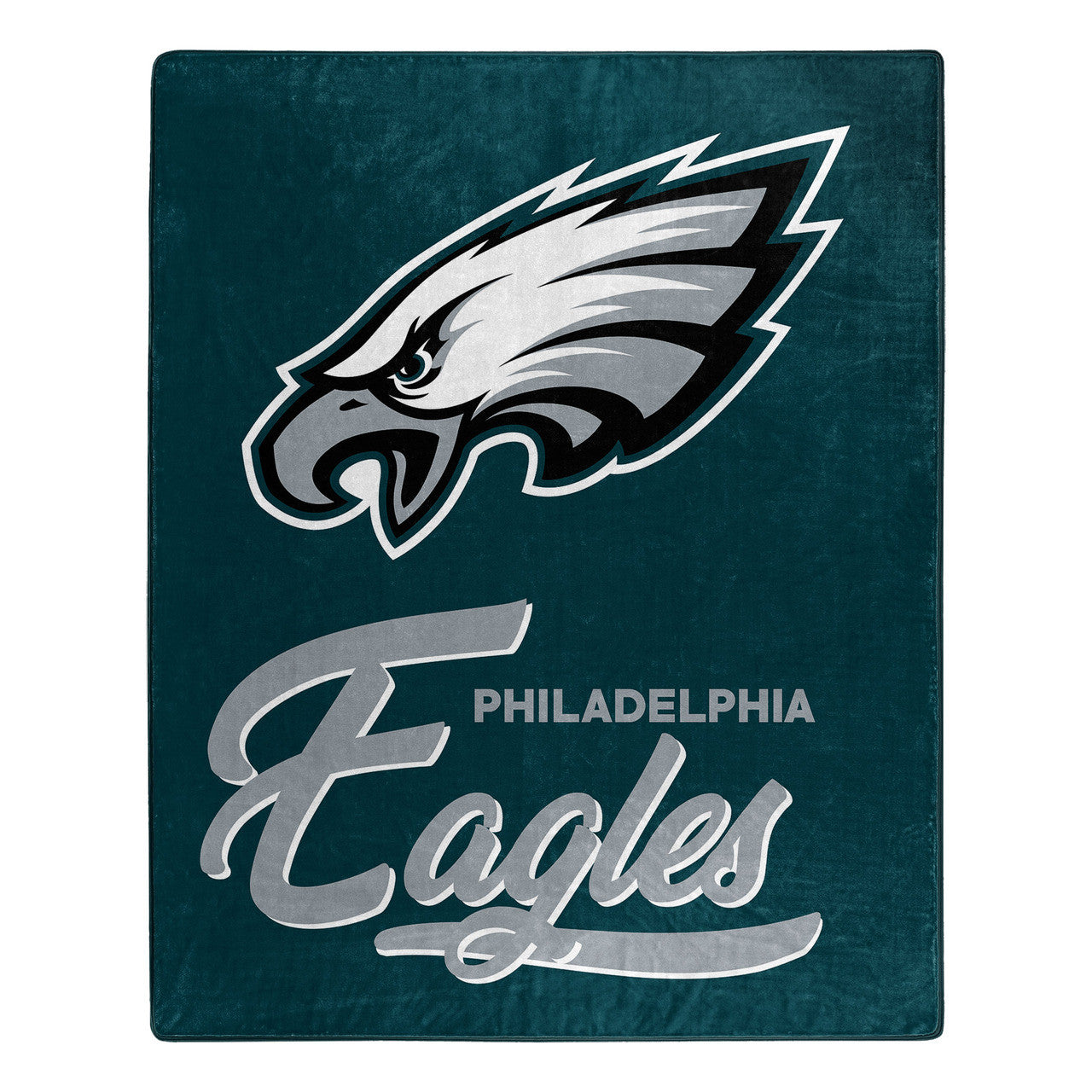 PHILADELPHIA EAGLES SIGNATURE 50"X60" RASCHEL THROW BLANKET