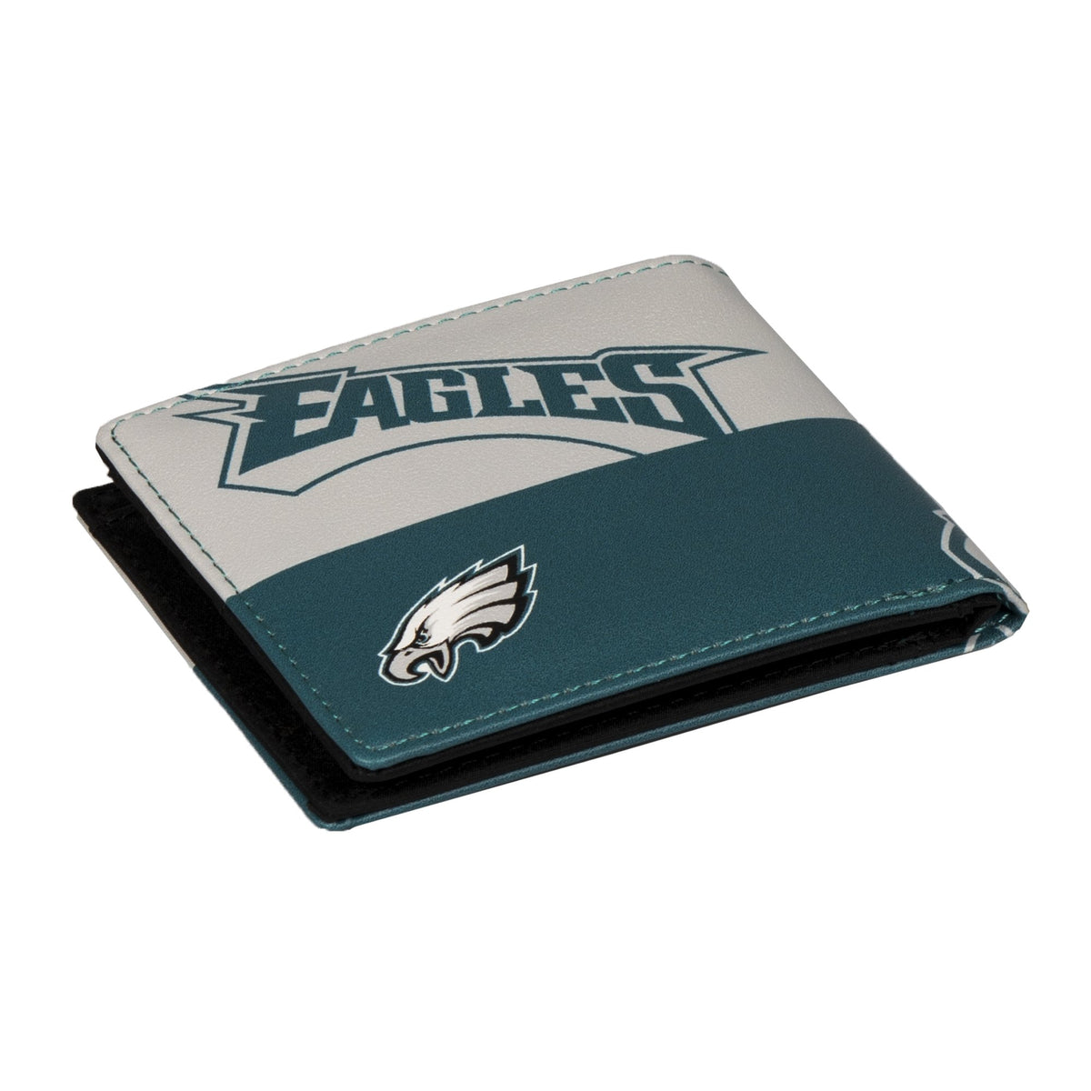 CARTERA DOBLE PLEGABLE CON LOGO DE LAS ÁGUILAS DE PHILADELPHIA