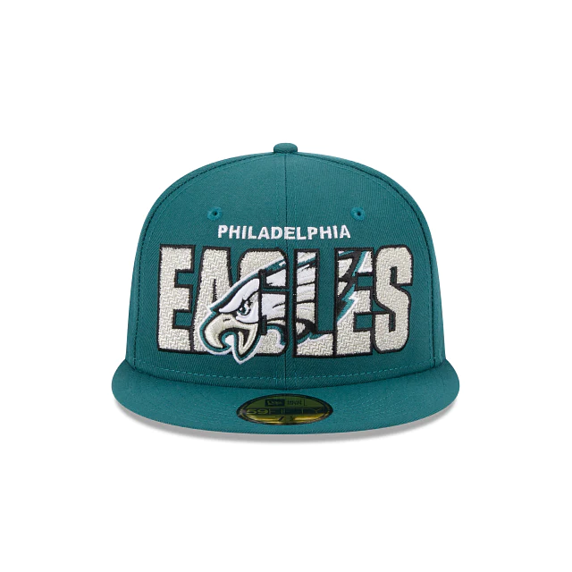 PHILADELPHIA EAGLES MEN'S 2023 NFL DRAFT ALT HAT 59FIFTY FITTED