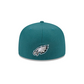 PHILADELPHIA EAGLES HOMBRE 2023 NFL DRAFT ALT SOMBRERO 59FIFTY AJUSTADO