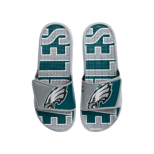 PHILADELPHIA EAGLES MEN'S BIG LOGO GEL SLIDE