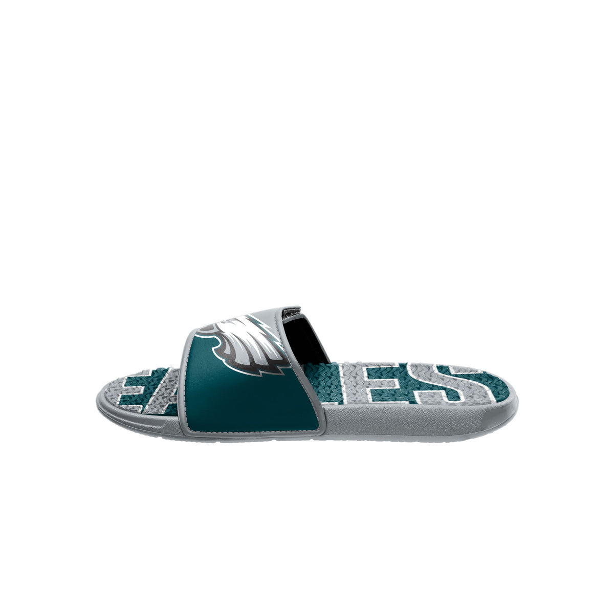 PHILADELPHIA EAGLES MEN'S BIG LOGO GEL SLIDE