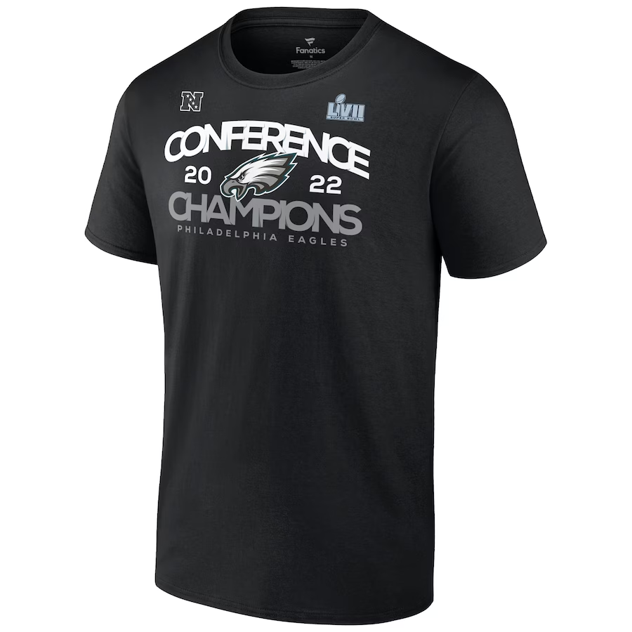 CAMISETA PHILADELPHIA EAGLES NFC CONFERENCE CHAMPIONS SHADOW CAST PARA HOMBRE