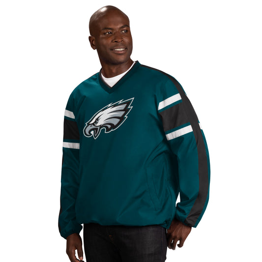 PHILADELPHIA EAGLES MEN'S SWING ROUTE WINDBREAKER JACKET