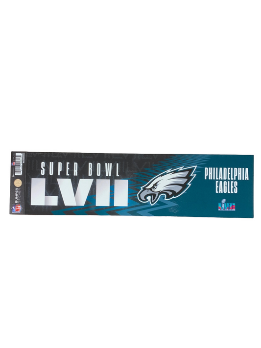 PHILADELPHIA EAGLES SUPER BOWL LVII BOUND BUMPER STICKER