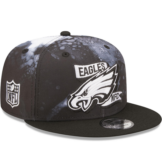 GORRA SNAPBACK PHILADELPHIA EAGLES SIDELINE 9FIFTY - TINTA NEGRA/BLANCO