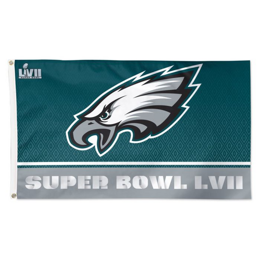 PHILADELPHIA EAGLES SUPER BOWL LVII 3'X5' HOUSE FLAG