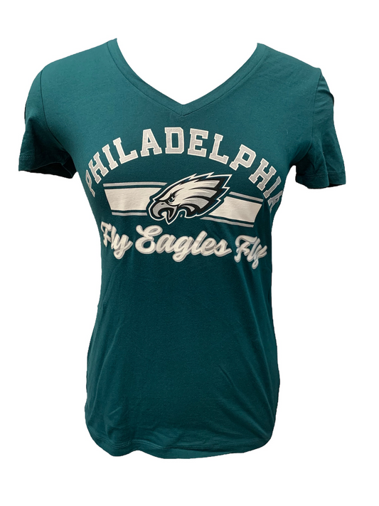 PHILADELPHIA EAGLES WOMEN'S GAME USED TEE