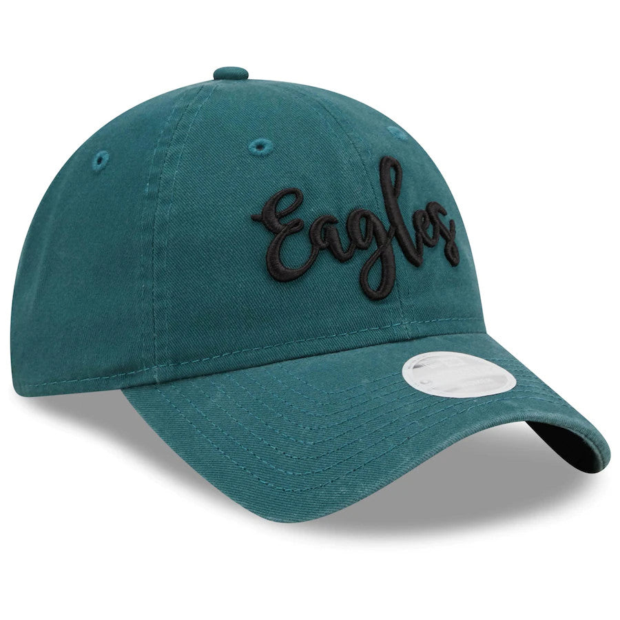 PHILADELPHIA EAGLES WOMEN'S SCRIPT 9TWENTY ADJUSTABLE