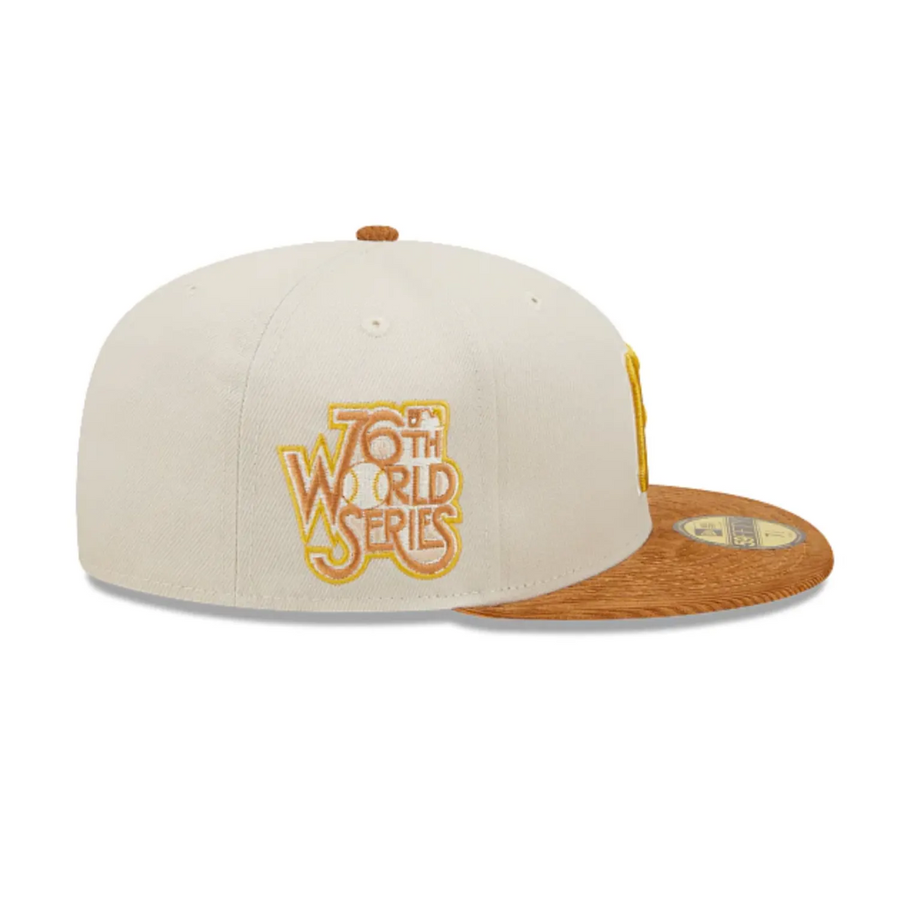 PITTSBURGH PIRATES CORD VISOR 59FIFTY FITTED HAT (CORDUROY BRIM)