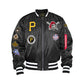 PITTSBURGH PIRATES MEN'S ALPHA INDUSTRIES REVERSIBLE BOMBER JACKET
