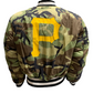 PITTSBURGH PIRATES MEN'S ALPHA INDUSTRIES REVERSIBLE BOMBER JACKET