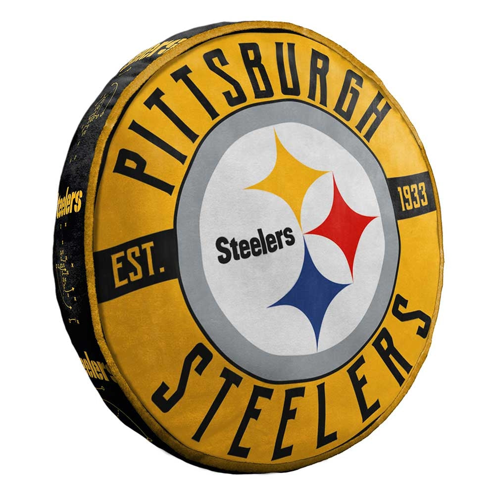 ALMOHADA DE NUBE DE 15" DE PITTSBURGH STEELERS
