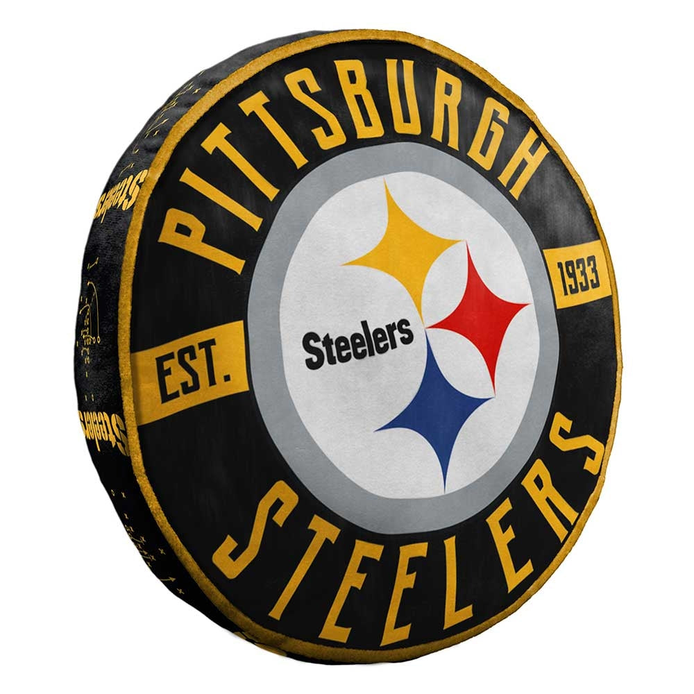 ALMOHADA DE NUBE DE 15" DE PITTSBURGH STEELERS