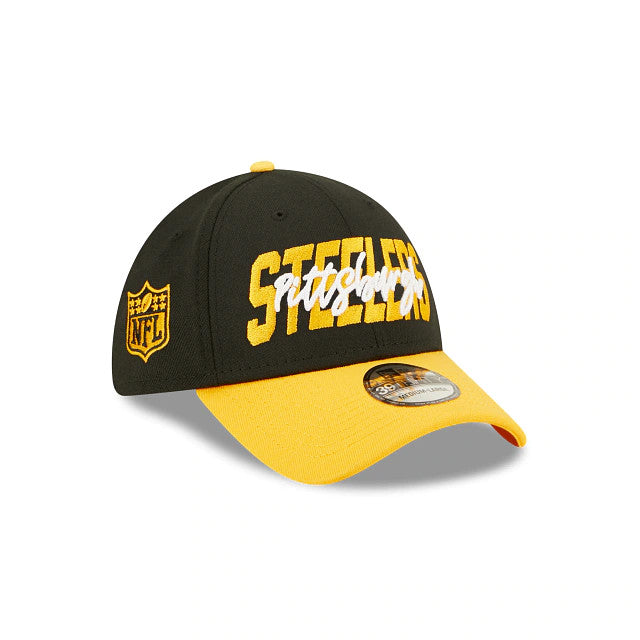 PITTSBURGH STEELERS 2022 DRAFT 39THIRTY FLEX FIT HAT