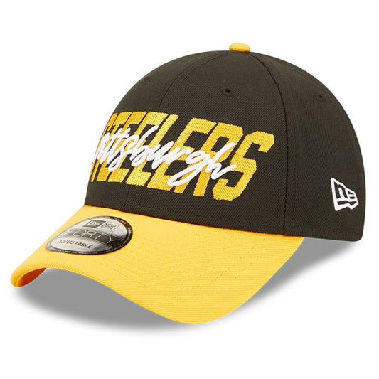 GORRA AJUSTABLE DRAFT 9FORTY DE LOS PITTSBURGH STEELERS 2022