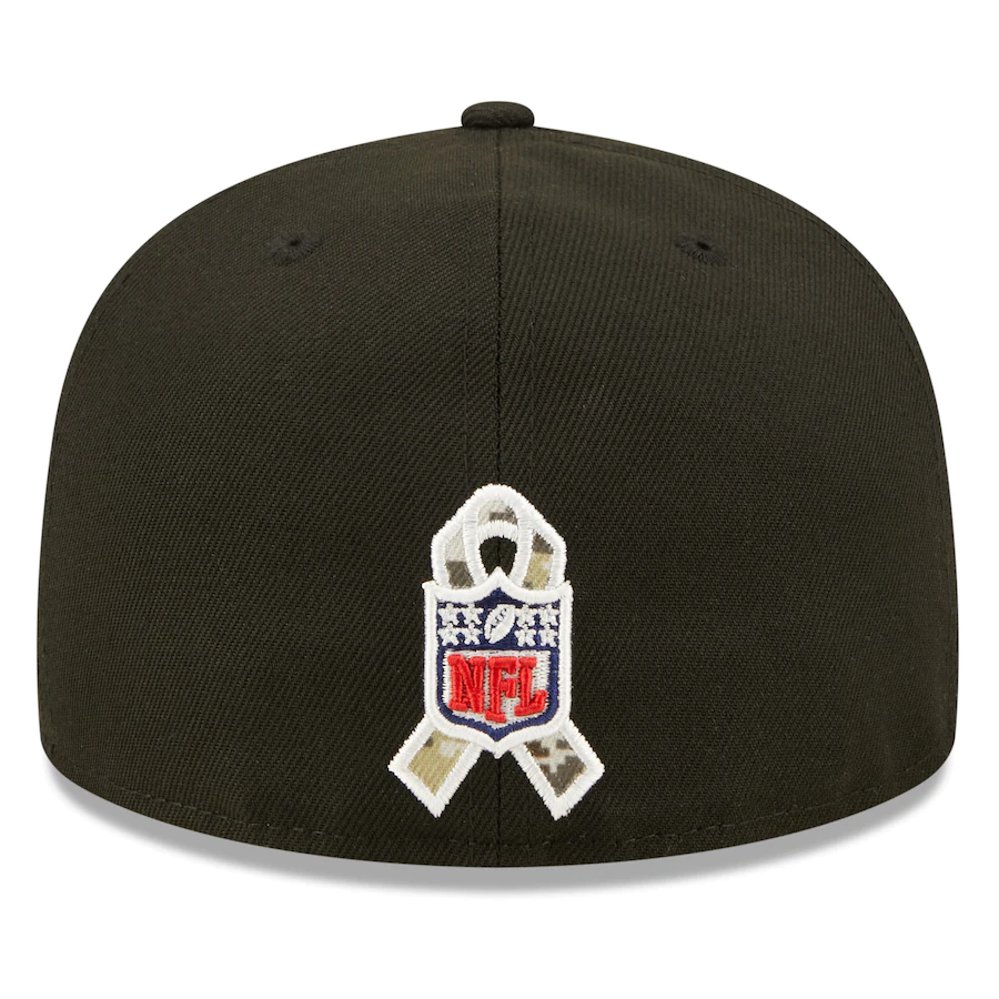 New Era Pittsburgh Steelers Salute to Service 2022 Fitted 59FIFTY Hat