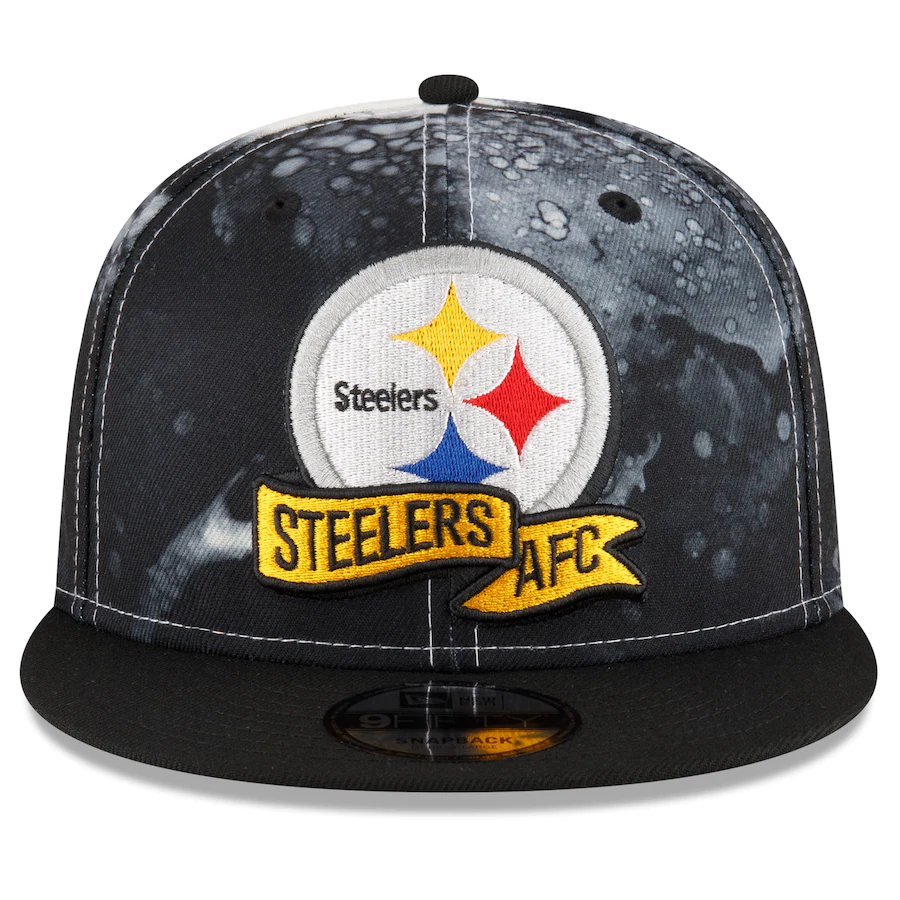 PITTSBURGH STEELERS 2022 SIDELINE 9FIFTY SNAPBACK - INK