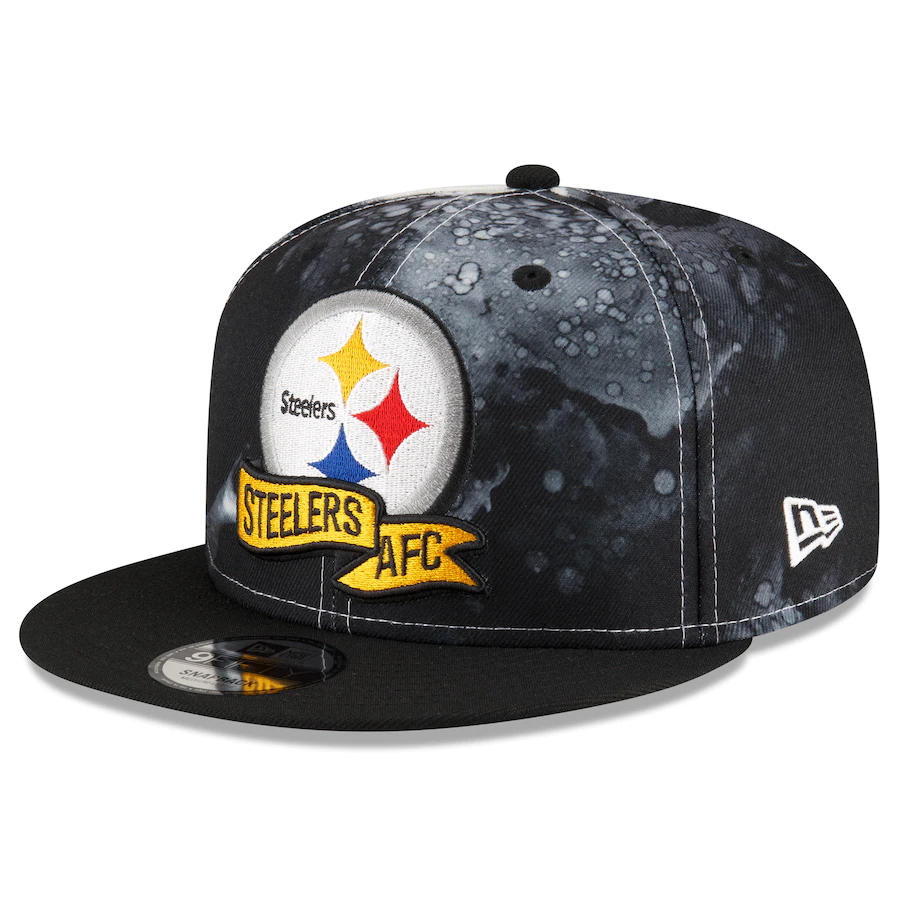 PITTSBURGH STEELERS 2022 SIDELINE 9FIFTY SNAPBACK - INK
