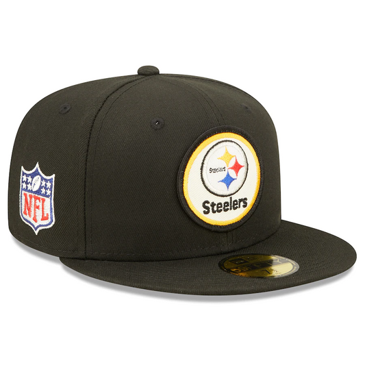 PITTSBURGH STEELERS 2022 LÍNEA LATERAL HISTÓRICO 59FIFTY EQUIPADO