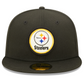 PITTSBURGH STEELERS 2022 LÍNEA LATERAL HISTÓRICO 59FIFTY EQUIPADO