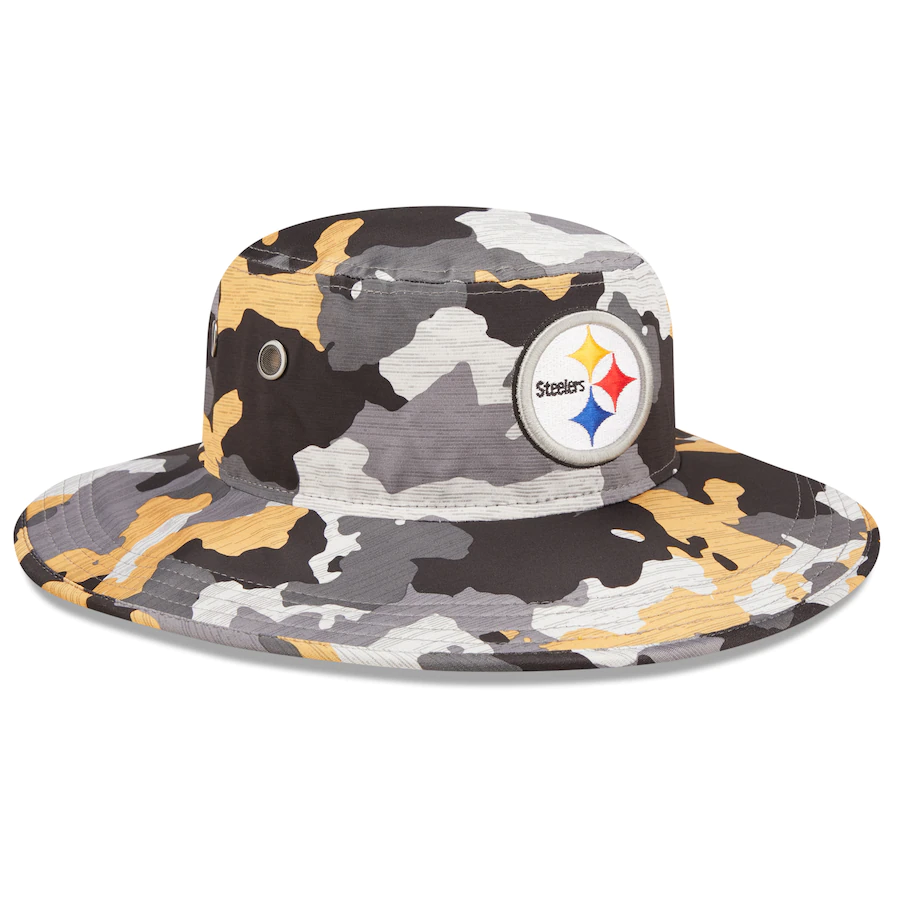 Steelers bucket best sale hat with string