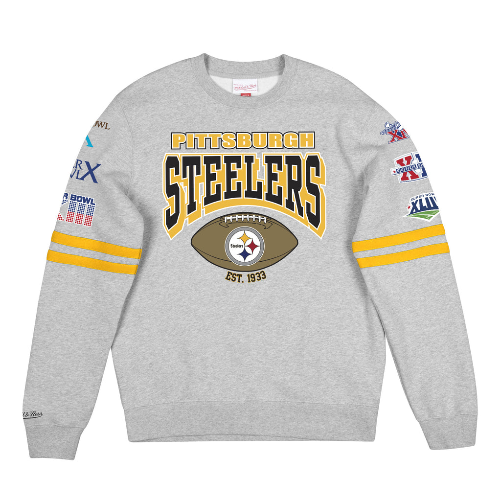 PITTSBURGH STEELERS ALL OVER PRINT FLEECE SWEATER