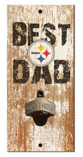 EL MEJOR ABREBOTELLAS DE PAPÁ DE LOS PITTSBURGH STEELERS