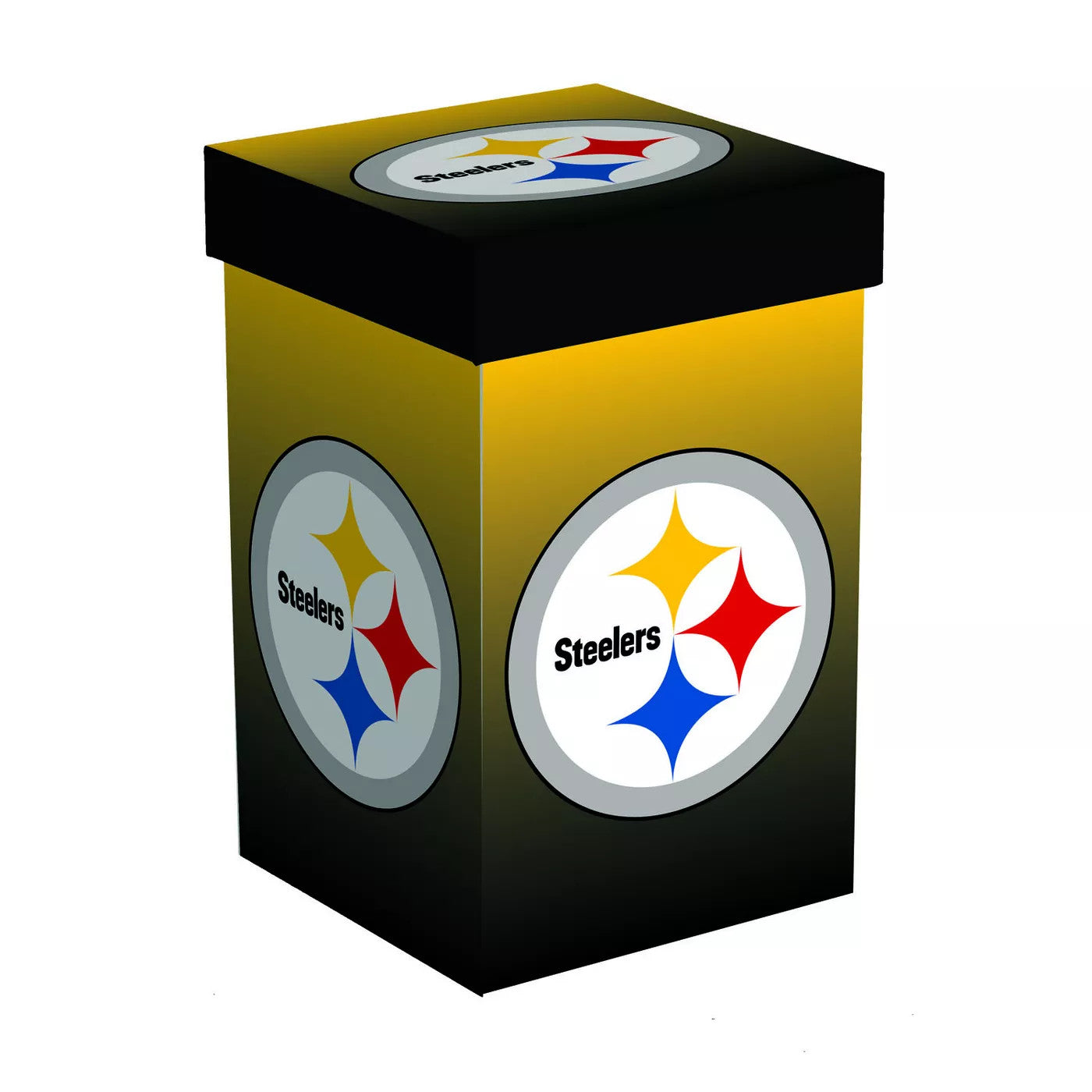 LATE DE VIAJE EN CAJA DE PITTSBURGH STEELERS