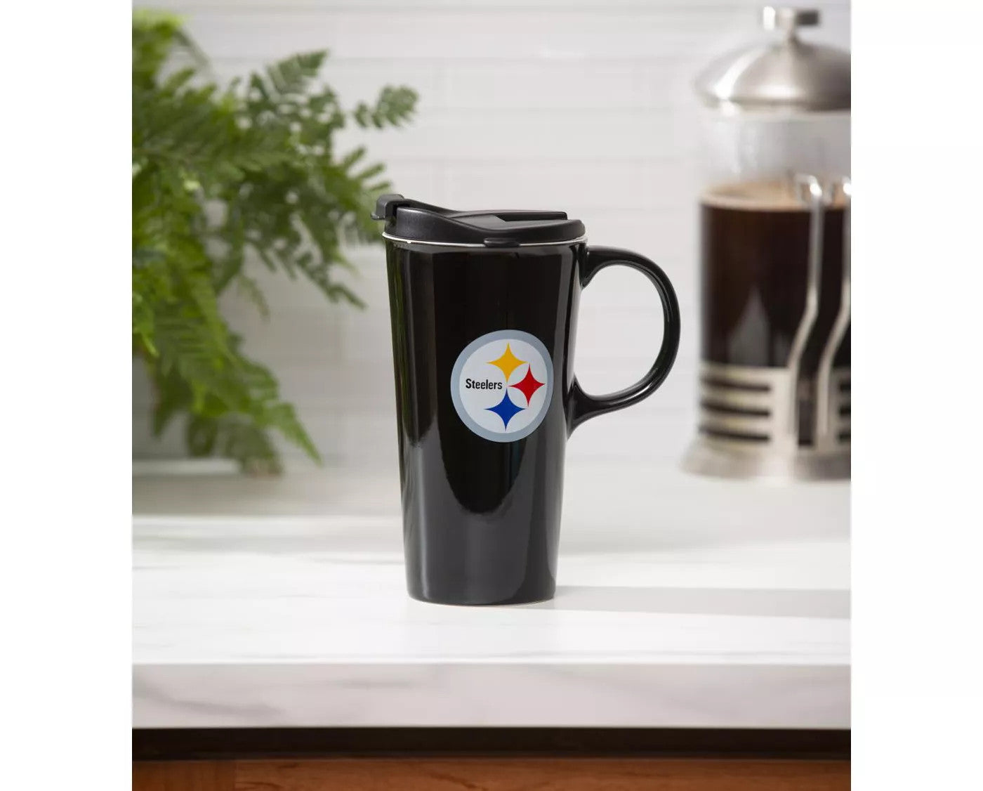 PITTSBURGH STEELERS BOXED TRAVEL LATTE