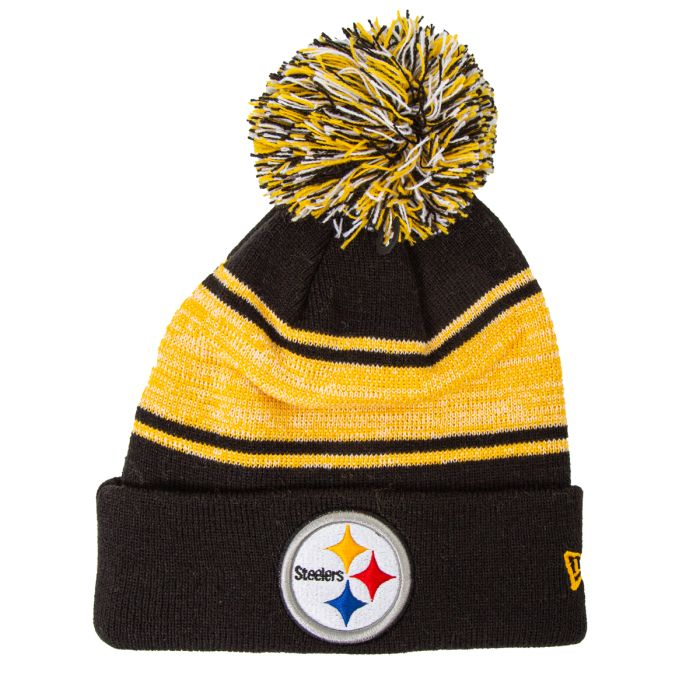 GORRO DE PUNTO FRÍO DE LOS PITTSBURGH STEELERS