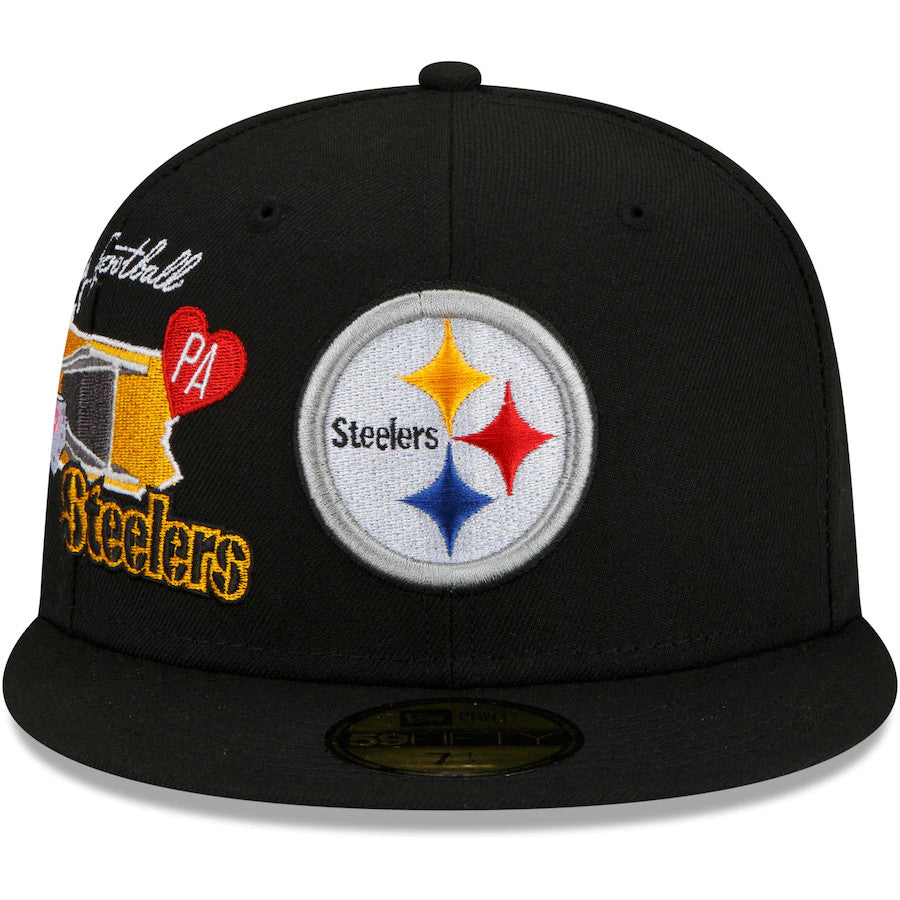 PITTSBURGH STEELERS CITY CLUSTER 59FIFTY FITTED