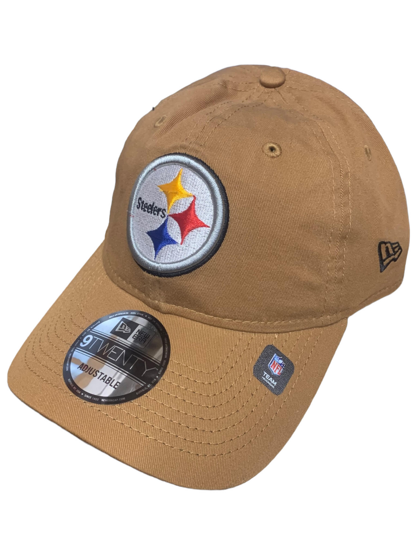 PITTSBURGH STEELERS CORE CLASSIC 9TWENTY ADJUSTABLE HAT TAN