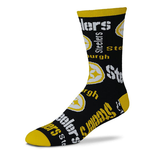 PITTSBURGH STEELERS END TO END SOCKS