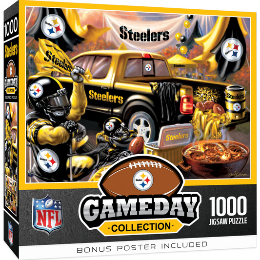 PITTSBURGH STEELERS GAMEDAY 1000 PIECE JIGSAW PUZZLE