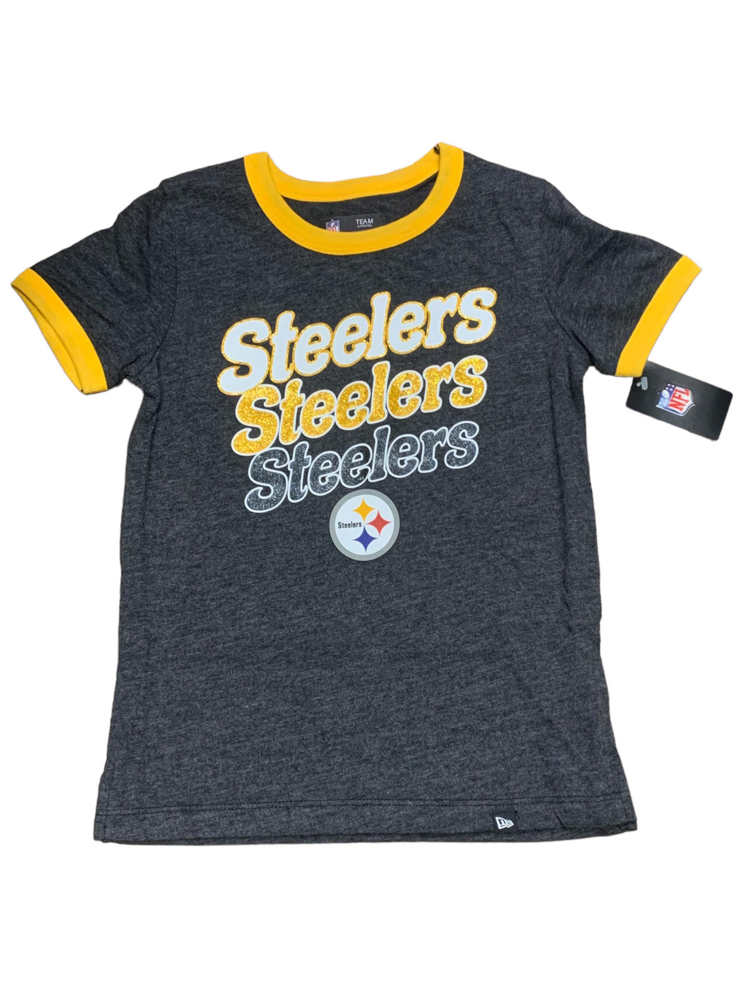 CAMISETA TRIPLE EQUIPO NIÑAS PITTSBURGH STEELERS