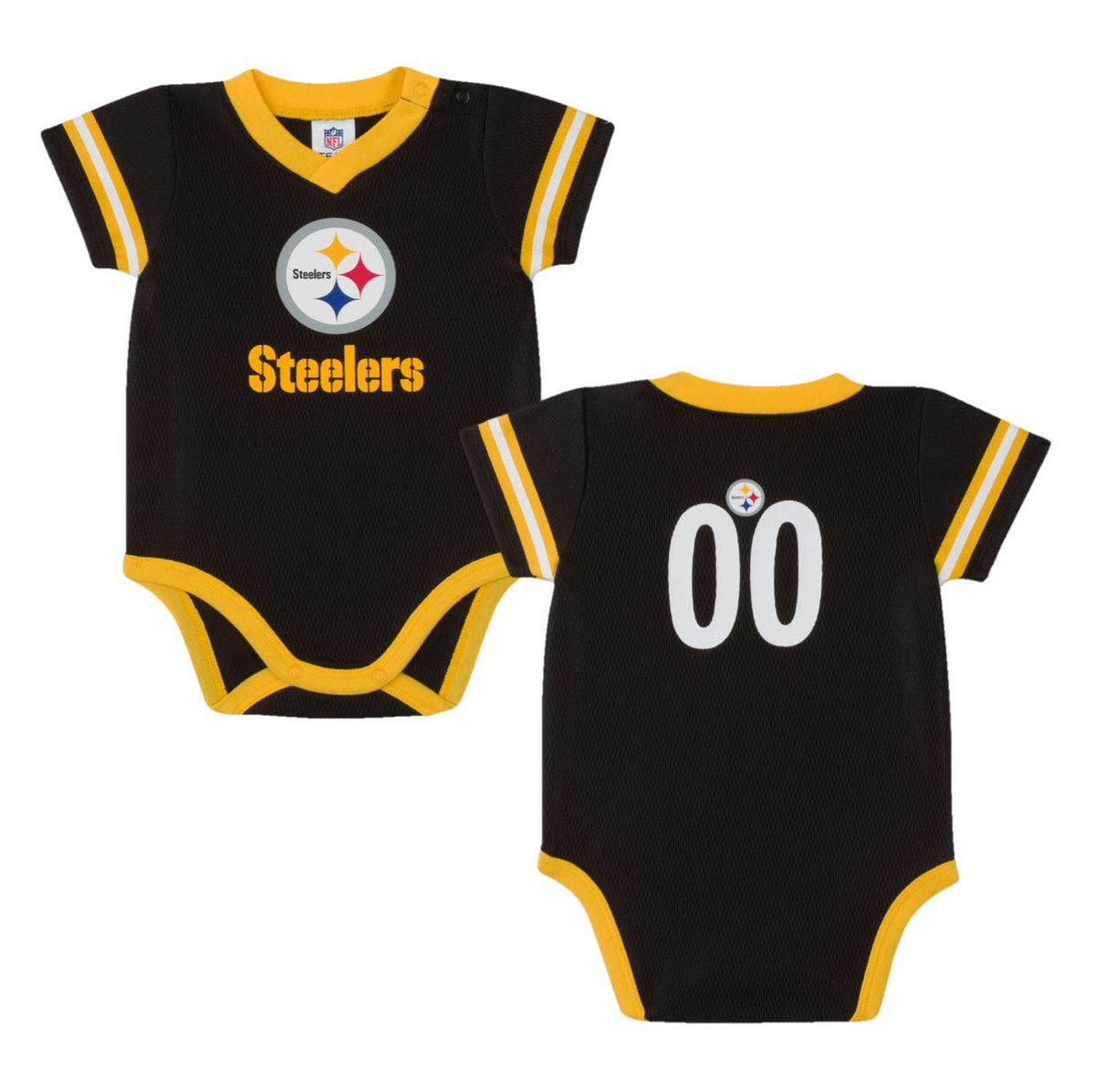 BODY INFANTIL DAZZLE DE LOS PITTSBURGH STEELERS
