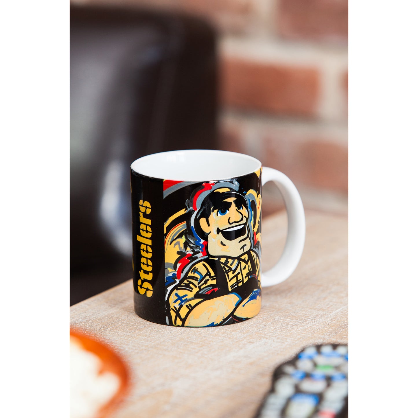 TAZA PITTSBURGH STEELERS JUSTIN ESTAMPADO