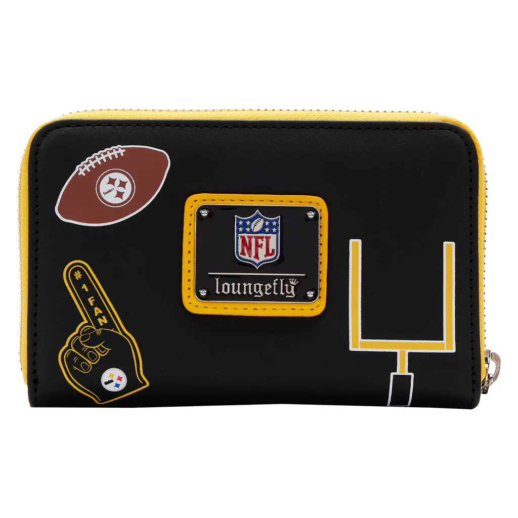 PITTSBURGH STEELERS LOUNGEFLY LOGO WALLET